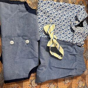 Nautica 4 pc dress set for boys size 7